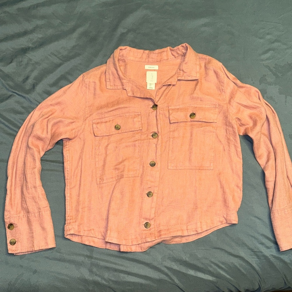 Women's Joie Linen Jacket Size Large